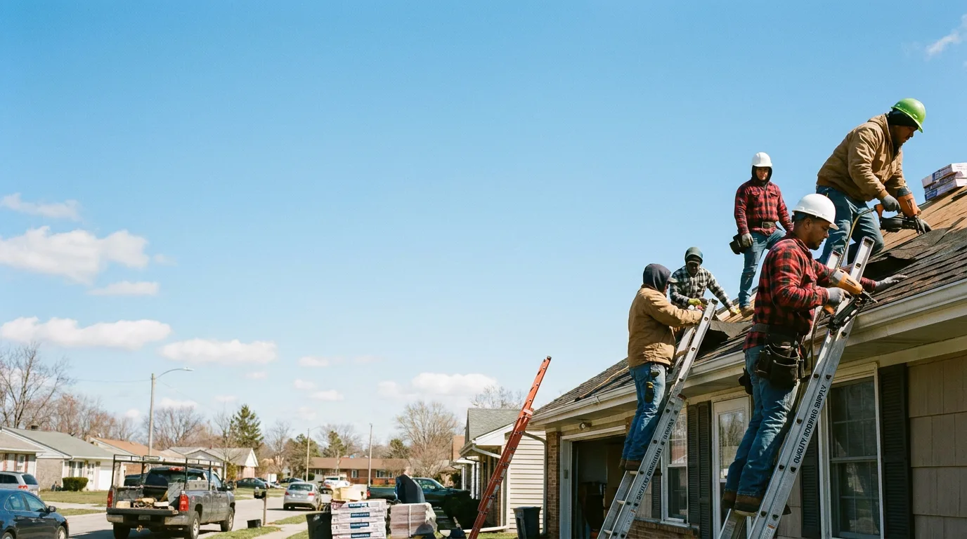 Roofing in Sesser, IL near me